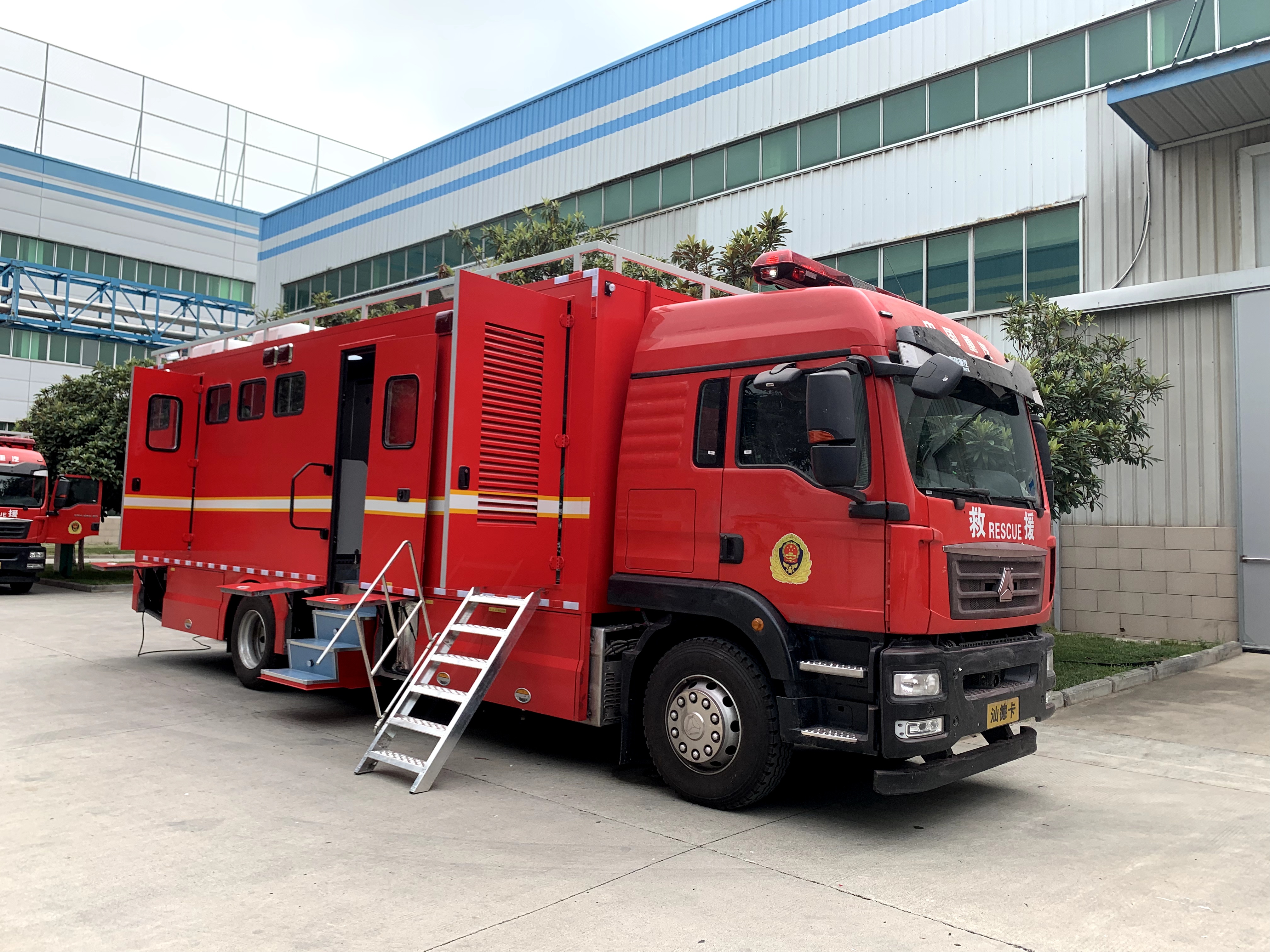 后勤保障再添利器！海威英達(dá)盥洗車(chē)賦能應(yīng)急救援一線